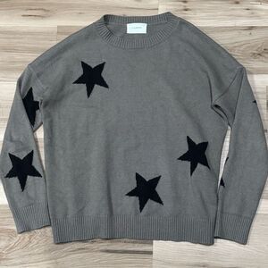 Six/Fifty Knit Star Pullover Sweater Women’s Medium